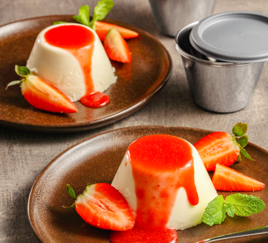 Formičky na panna cottu nerezové GrandCHEF - obrázek