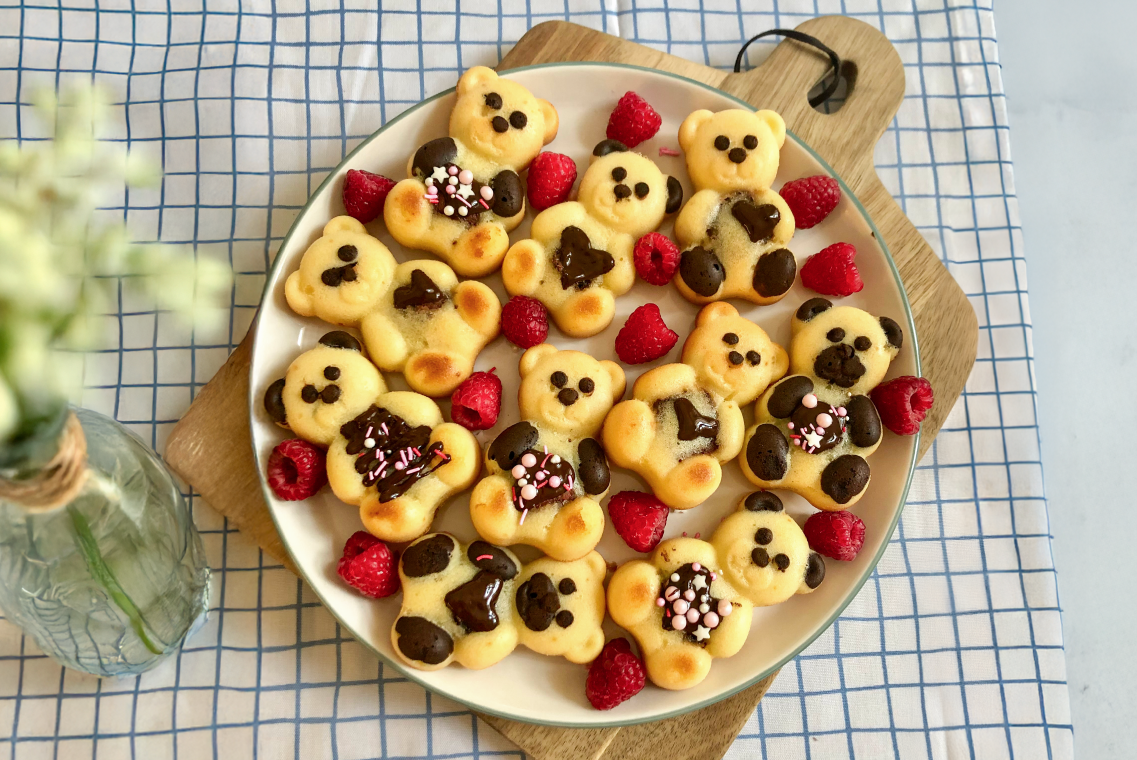 Hausgemachte "Brumi"-Bärchen mit süßer Füllung - bild