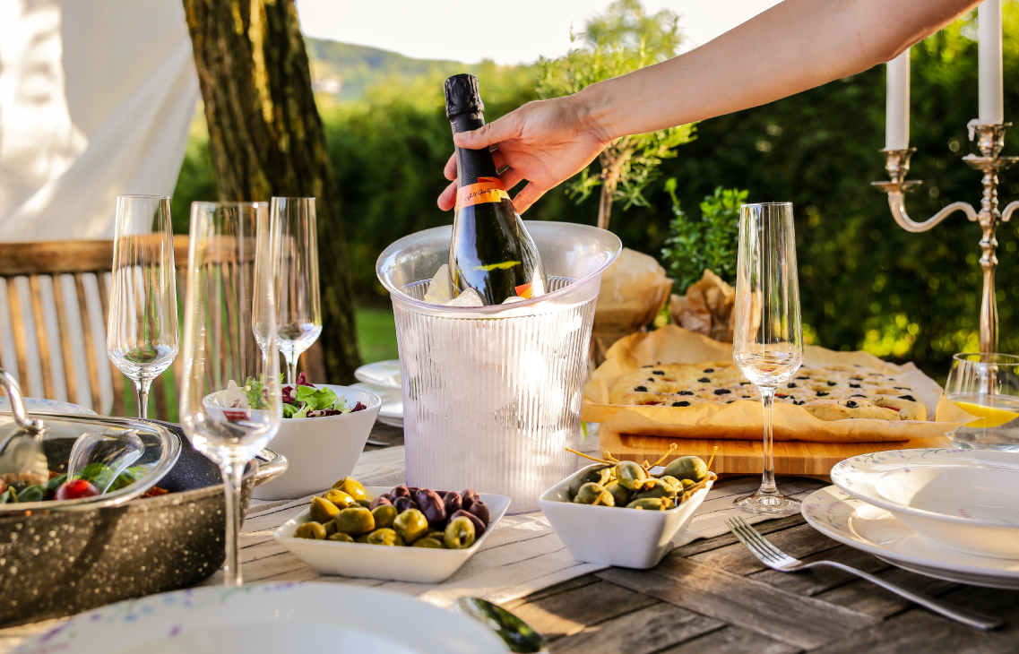 Chladiaca nádoba na víno a šampanské UNO VINO - obrázok