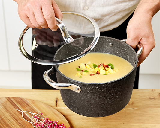 PRESIDENT Stone edénykészlet, 8 db-os - kép