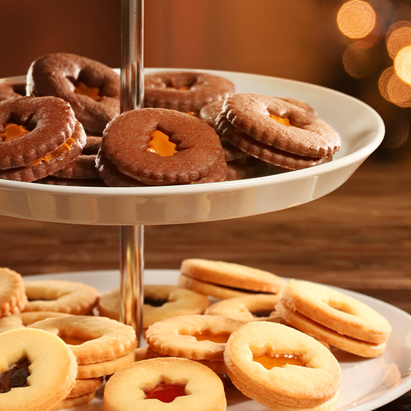 Kakao Linzer Plätzchen - bild