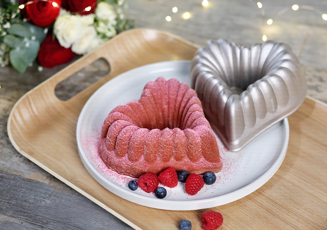 Backform Gugelhupf DELÍCIA ø 16 cm, Herz - bild