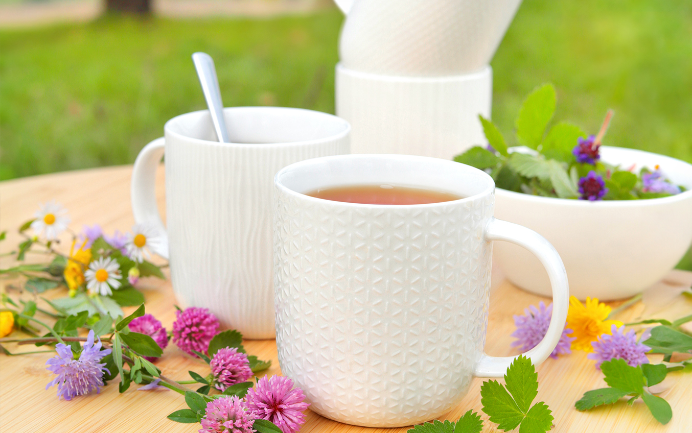Tasse mit Untertasse myCOFFEE, 2 St., Blossoms - bild