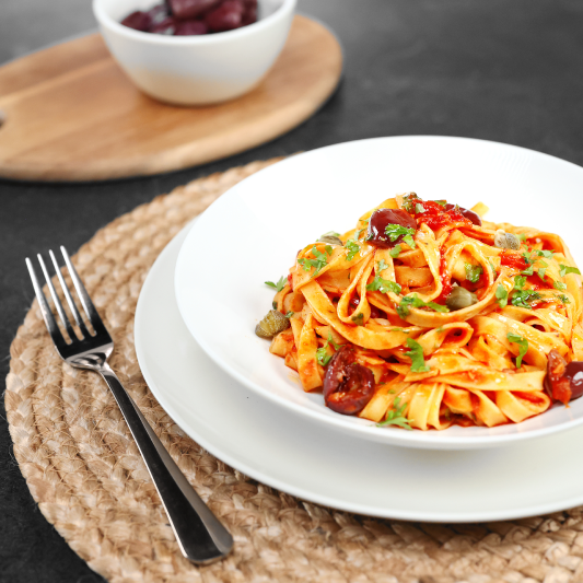 Pasta Puttanesca - obrázek
