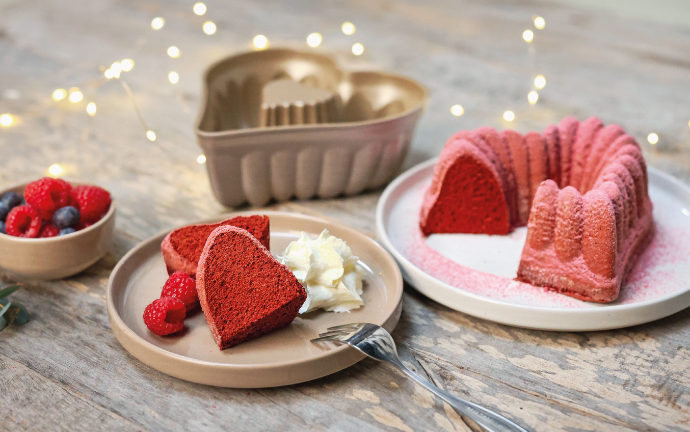 Forma na bábovku srdce DELÍCIA