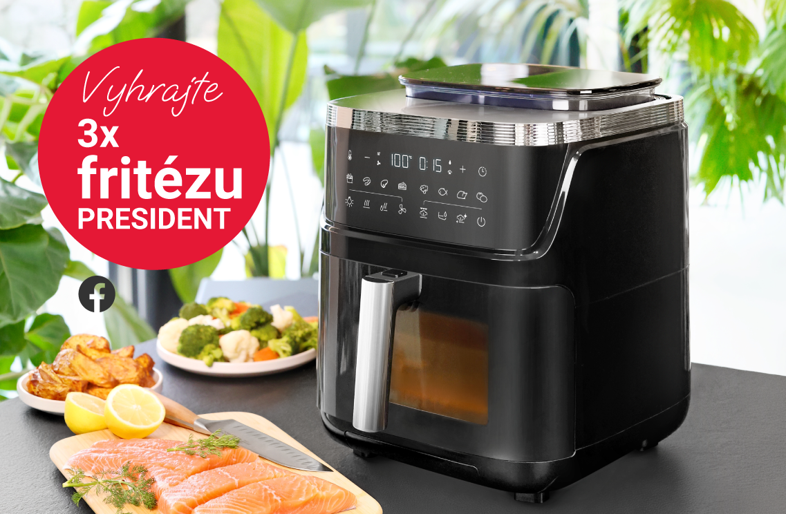 Horkovzdušná napařovací fritéza PRESIDENT - obrázek