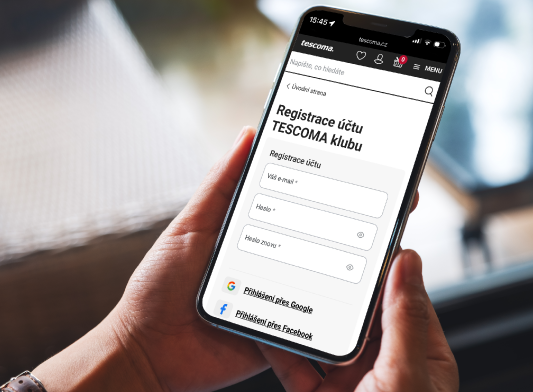 Registrace do TESCOMA klubu - obrázek