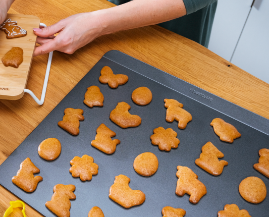 Flaches randloses Backblech DELÍCIA 40,3 x 36 cm - bild