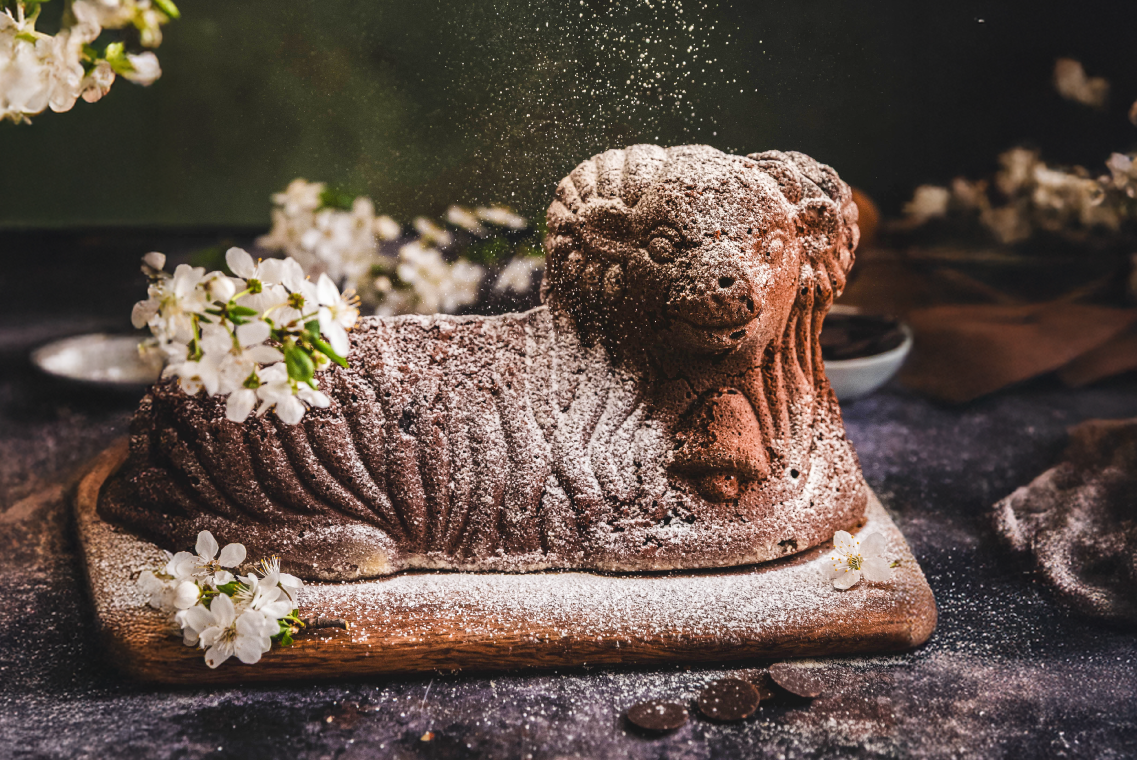 Csokoládés bárány - kép