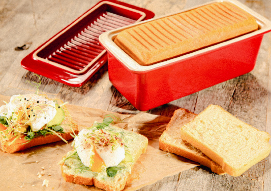 DELÍCIA Kerámia sütőforma toast kenyérre - kép