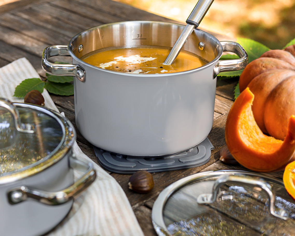 DELIGHT Taupe edénykészlet, 8 db - kép