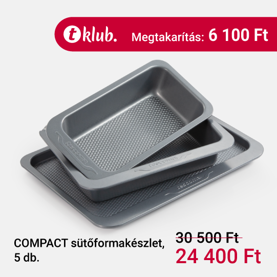 COMPACT sütőformakészlet, 5 db. - kép