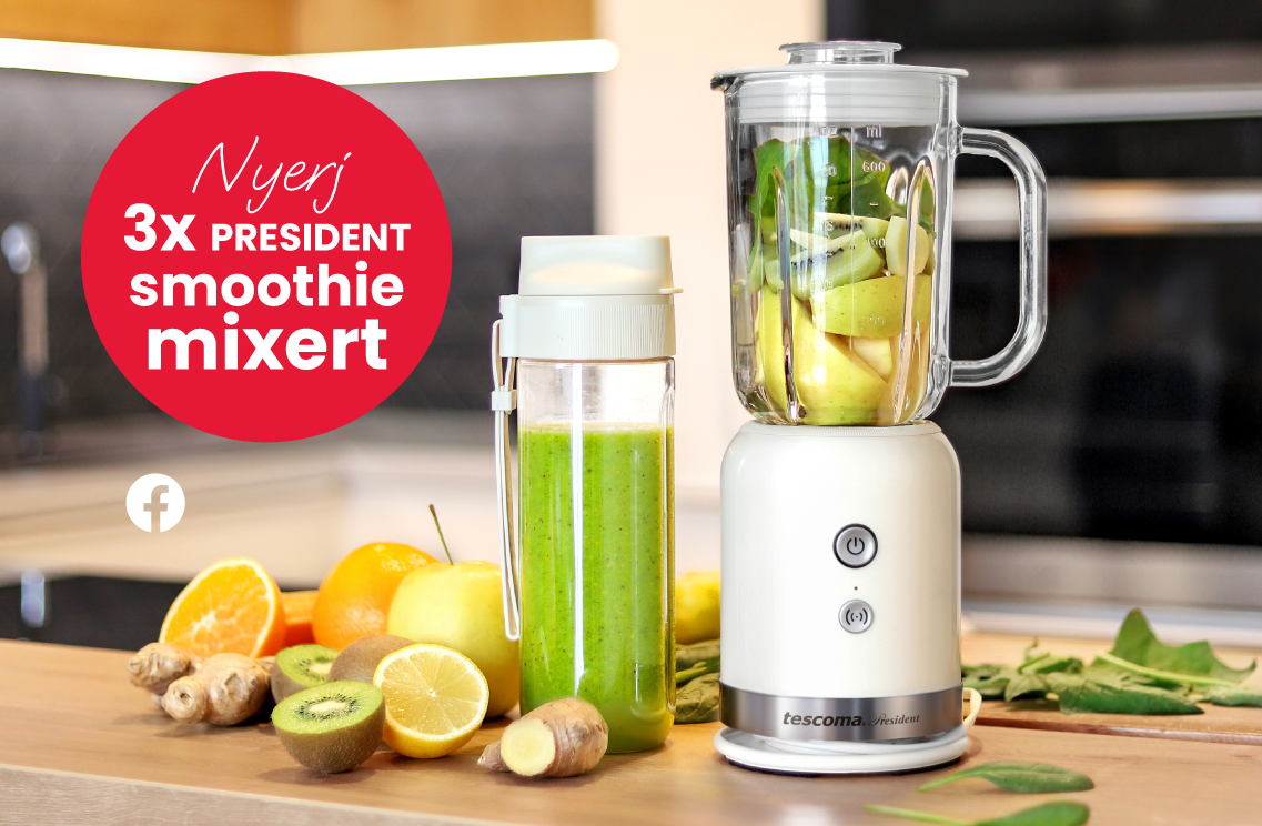 PRESIDENT smoothie mixer 0,6 l, krémszínű - kép