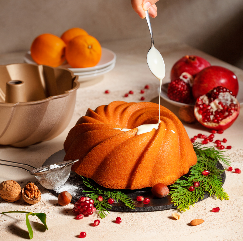Puha, narancsos kuglóf sütőporral - kép