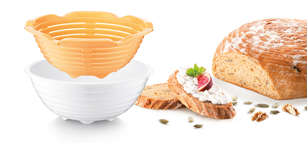 Koszyk z miską na domowy chleb TESCOMA DELLA CASA
