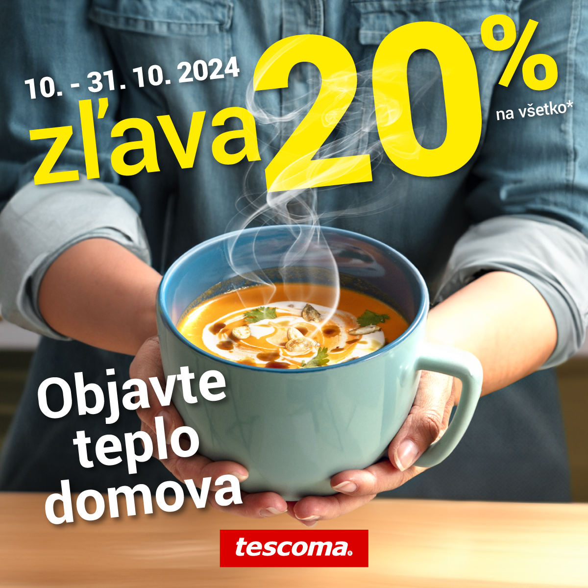 Zľava 20 % na všetko