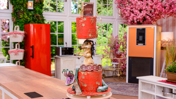 Silvestrovskák torta 1