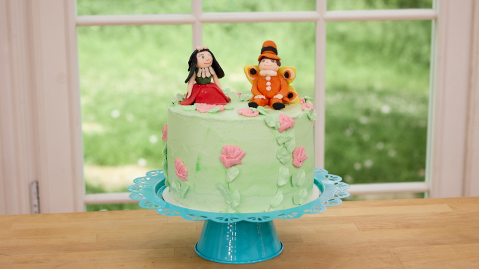 Torta s modelovanou figúrkou - obrázok 5