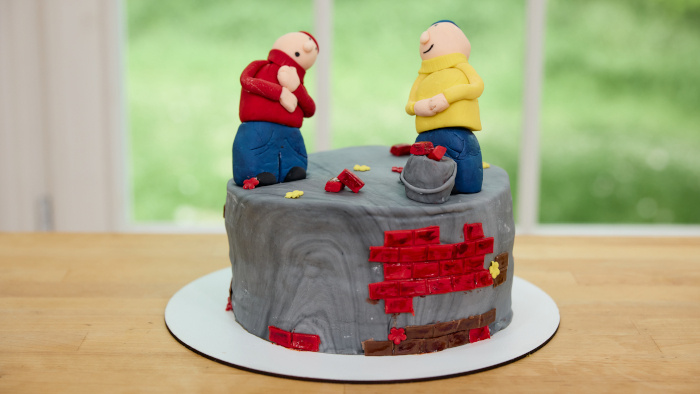 Torta s modelovanou figúrkou - obrázok 7