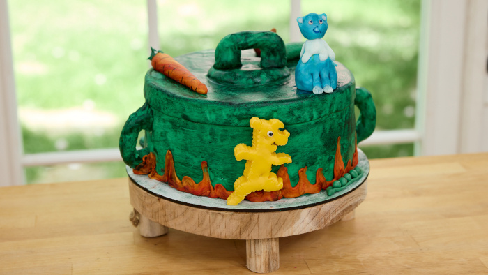 Torta s modelovanou figúrkou - obrázok 8
