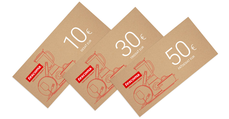 Darčekové poukazy Tescoma - obrázok