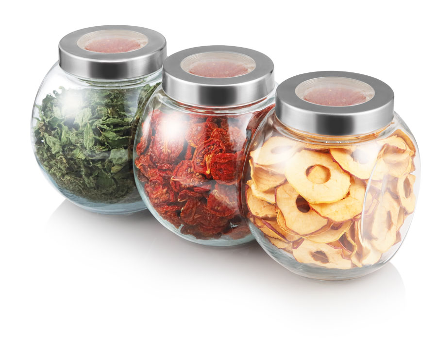 Nádoby s vysoušecí kapslí ve víku - obrázek