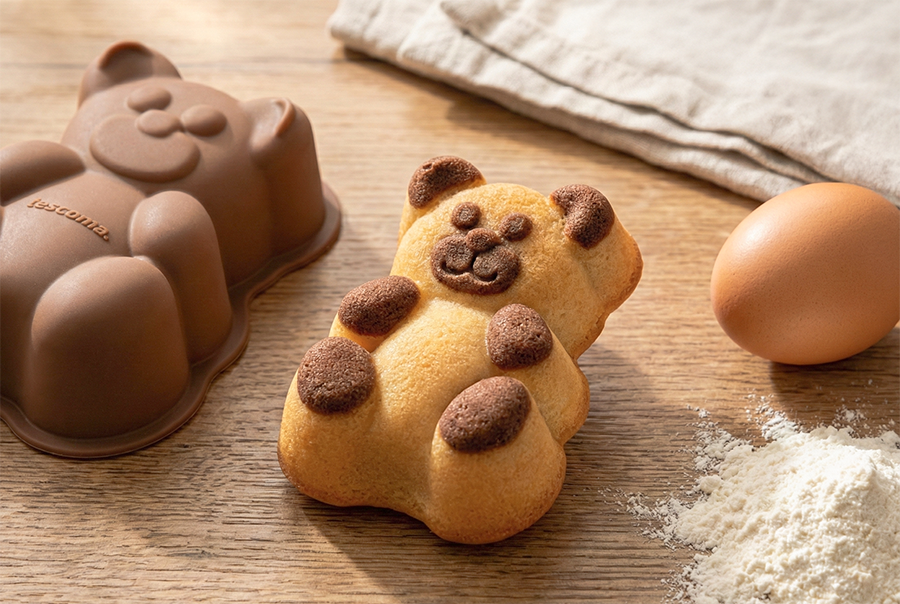 Brumi-Brumík domácí buchta, pečený medvídek Tescoma - obrázek