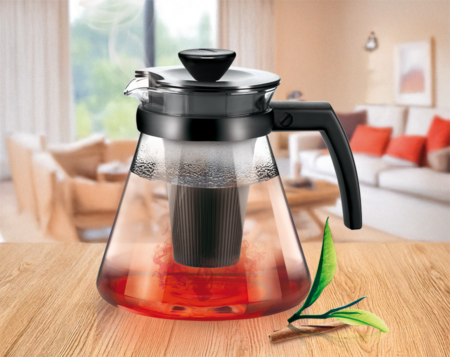 Čajová konvice skleněná Tescoma Teo - obrázek