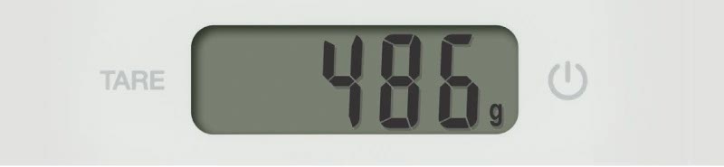 ACCURA Digitális konyhai mérleg 5.0 kg - kép