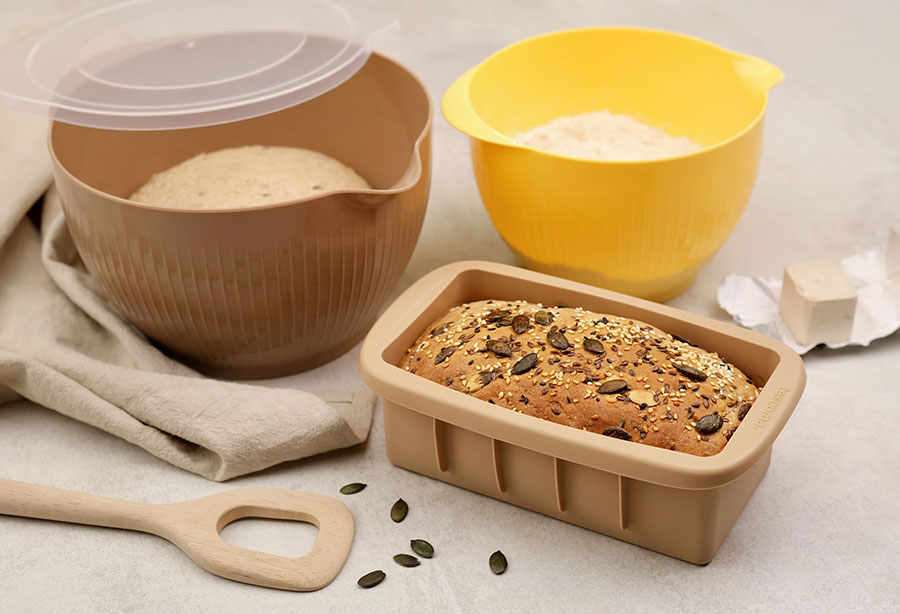 Tescoma DELLA CASA teljes kiőrlésű, gluténmentes kenyér sütőforma – kép