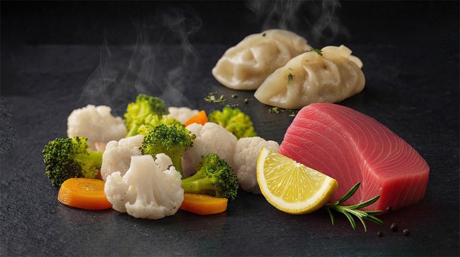 Program napařování, vaření v páře - obrázek