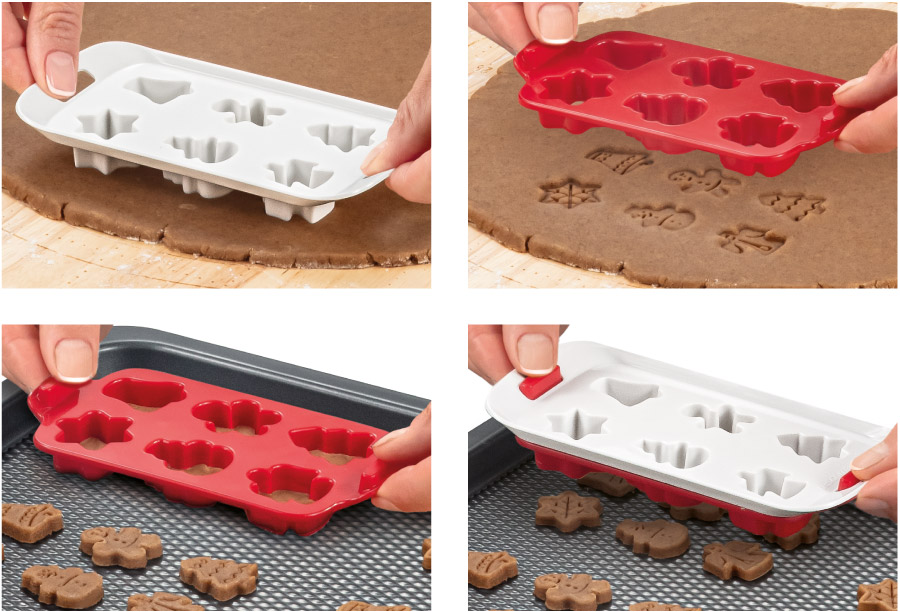 Malé vykrajovačky na sušienky, vianočné motívy - obrázok