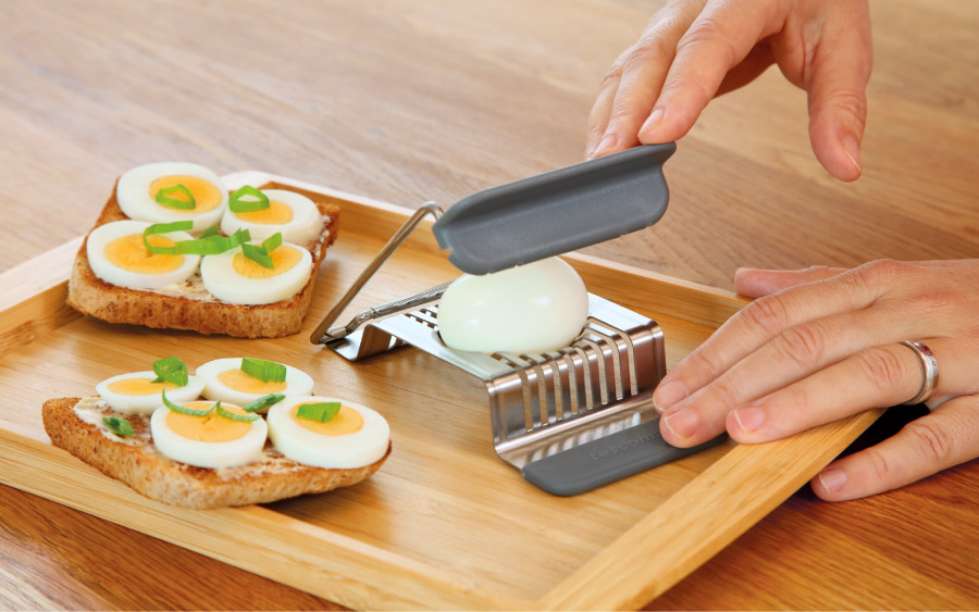 Nerezový kráječ na vejce Tescoma - obrázek