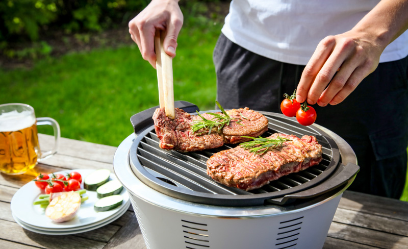 Bezkouřová pánev na grilu Tescoma - obrázek