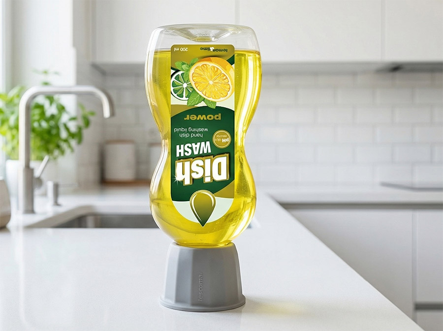 Silikonový držák na lahve dnem vzhůru Tescoma - obrázek