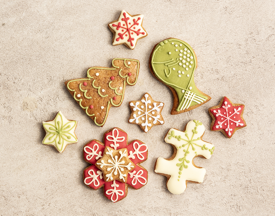 Vánoční vykrajovátka bez zbytků těsta - obrázek